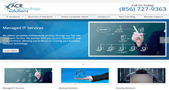 Desktop Screenshot of acrtechsolutions.com